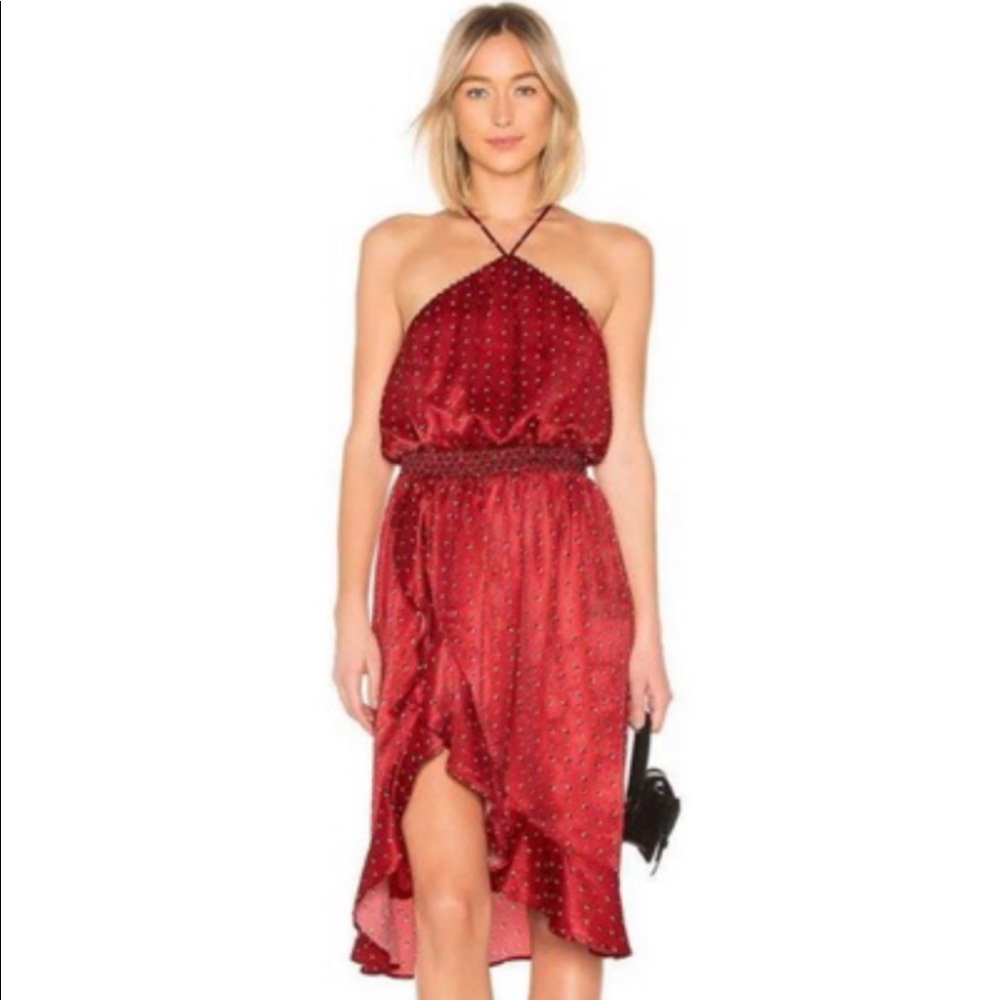 NWOT House of Harlow 1960 X REVOLVE Baye Midi Dres